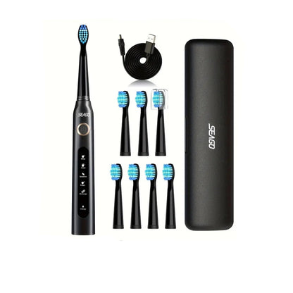 Electric Toothbrush 7 Brush Heads