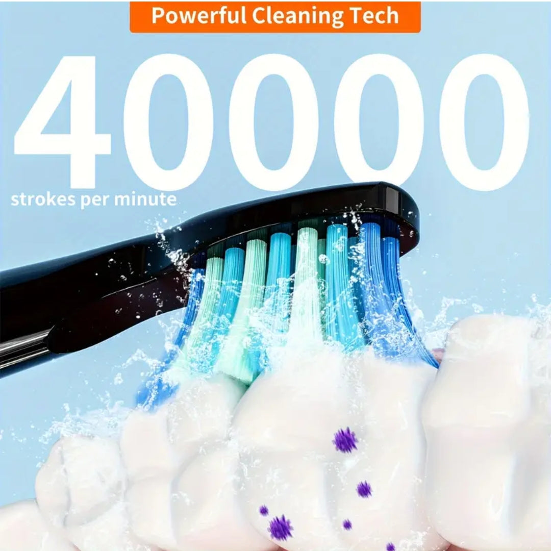 Electric Toothbrush 7 Brush Heads
