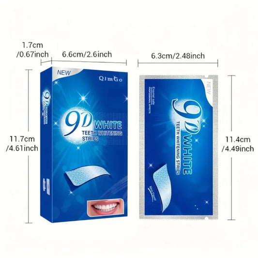 9D Sensitive Teeth Whitening Strips
