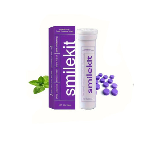 Whitening toothpaste tablets