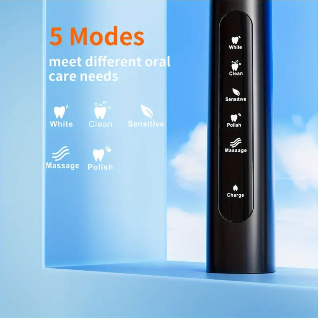 Electric Toothbrush 7 Brush Heads